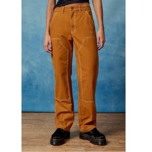 BDG Orange Tan Straight Leg Pants